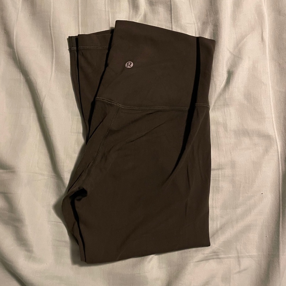 Lululemon Align 21” Crop (Dark Olive)